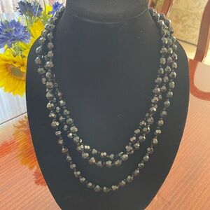Macy's Black Multi-Strand Necklace